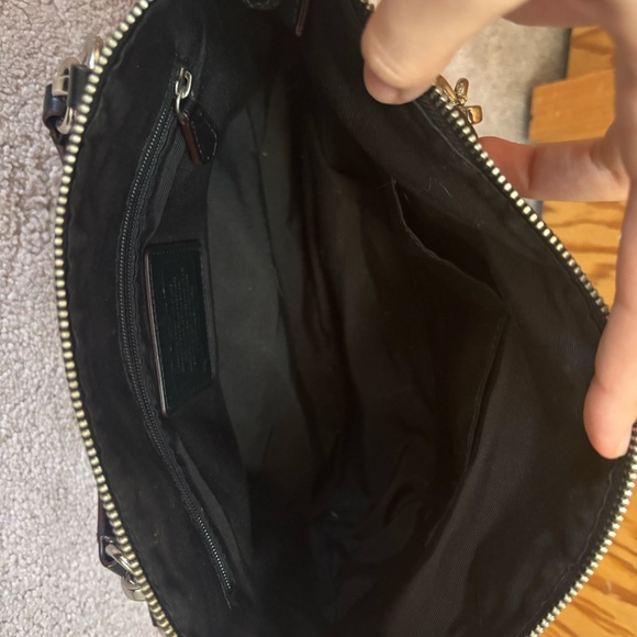 Vintage Black Coach Bag - Picture 3 of 3